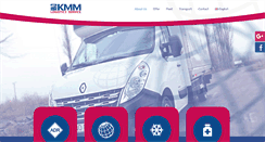 Desktop Screenshot of kmmlogistics.pl