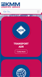 Mobile Screenshot of kmmlogistics.pl